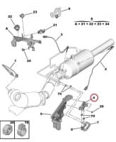 Väljalaskegaaside rõhuandur OEM Jumper/Boxer 2,2HDI EURO5