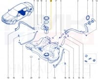 Kütusetaseme andur koos pumbaga OEM Renault Latitude