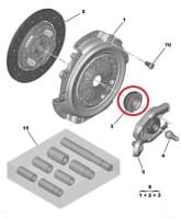 Siduri survelaager OEM Citroen/Peugeot