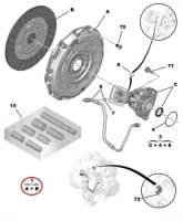Sidurikomplekt OEM PSA 1,6HDi 2010-