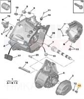 Õlikork käigukastile OEM Citroen/Peugeot