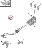 SOODUS!!! Käigukang kulissi ja trossidega Citroen C2/C3 MA 1,4HDI DV4