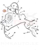 Roolivõimendi toru tihend OEM PSA