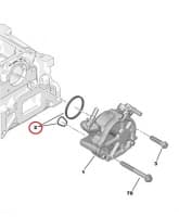 Vaakumpumba tihendikomplekt OEM Citroen/Peugeot 1,6HDi>>1692660380