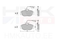 Piduriklotside komplekt eesmine Jumpy/Expert/Scudo/806