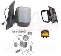 Küljepeegel vasak elektriline Jumpy/Expert 2007-  (soojendus , klapitav)