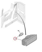 Pakiruumi valgusti Citroen/Peugeot