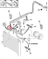 A/C toru tihend OEM Citroen C5