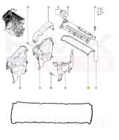 Klapikambrikaane tihend Renault 1,5dCi