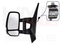 Küljepeegel vasak elektriline Renault Master 2010- (pikk jalg,soojendus,7 klemmi)