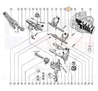 3-4. käigu kahvel OEM Renault