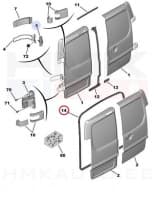 Tagauste ava tihend OEM Jumpy/Expert/Scudo 2007-