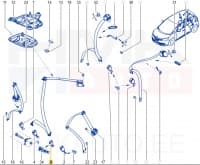 Turvavöö vastus tagumine OEM Renault Scenic IV, Espace V