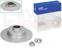 Piduriketas tagumine laagriga Renault Megane IV 260x25