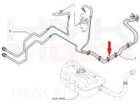 Kütusetorustik OEM Fiat Ducato 2006- 2,3JTD Euro4