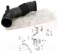 Õhufiltri toru OEM Fiat Ducato 2,3JTD 2011-