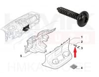 Armatuurlaua kruvi OEM Jumper/Boxer/Ducato