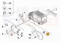 Tüübel (kruvi pesa) OEM Jumper/Boxer/Ducato 2006- (1tk.)