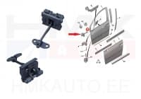 Uksepiiraja esiuksele OEM Peugeot 807 / Citroen C8