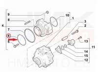 Kõrgsurvepumba korpuse tihend OEM Jumper/Boxer/Ducato/Daily 3,0HDi