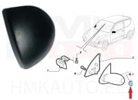 Uksepeegli korpuse kork parem OEM Fiat Ceicento