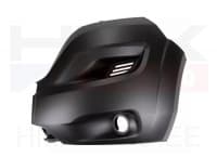 Esistange nurk vasak(ilma liistuta) OEM Jumper/Boxer/Ducato 2018- (must)