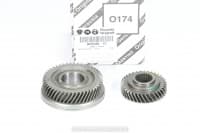 5-käigu hammasrataste paar (47x35) OEM PSA BE4 k.kast