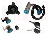 Lukkude komplekt koos süütelukuga Peugeot 206