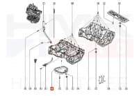Õlivann alumine Renault 1,6dCi