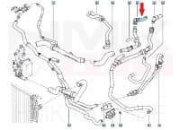 Jahutusvedeliku flants Renault Megane III