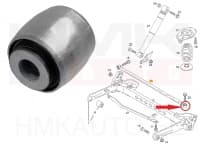 Tagasilla tugivarda puks vasak Renault Trafic II