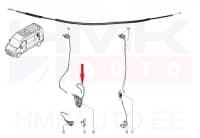 Ukselukusti tross tagauksele, keskmine parem Renault Master 2010-