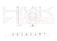 Piduriketas eesmine Alfa Romeo 145/146/155 , Fiat Doblo/Marea/Punto/Tipo