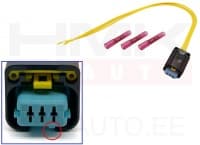 Väntvõlli asendi anduri pistik juhtmetega Citroen/Peugeot  3-klemmi "sinine"