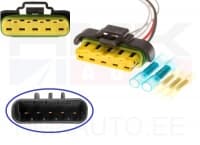 Pistik klaasipühkija mootorile juhtmetega Jumper/Boxer/Ducato 2014- 5-klemmi