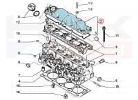 Klapikambri kaas OEM Jumpy/Expert/Scudo 2,0HDi 8V