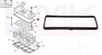 Klapikambrikaane tihend OEM Citroen/Peugeot 1,1-1,4 TU