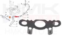 Turbo õli tagasivoolutoru tihend OEM Citroen/Peugeot