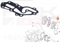 Õlifiltri korpuse tihend OEM Jumper/Boxer/Ducato 3,0HDi 06-
