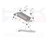 Summuti tagaosa OEM Jumper/Boxer/Ducato 2011- 2,2HDI Euro5