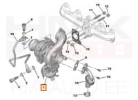 Turbolaadur OEM Citroen/Peugeot 1,6BlueHDI EURO6