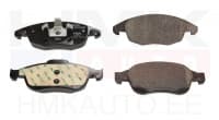 Piduriklotside komplekt eesmine OEM Citroen Berlingo III, C4, DS4, C4 Picasso/Peugeot Partner, 5008