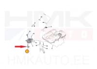 Lisasoojenduse (Webasto) veepump elektriline OEM Jumpy/Spacetourer/Expert/Traveller/Proace 2016-