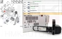 Sisselaske õhu temperatuuri andur OEM Citroen/Peugeot/Ford