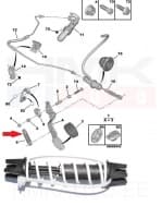 Siduripedaali vedru OEM Berlingo/Partner 1,6HDI 2008-