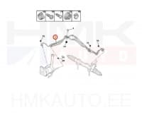 Roolivõimendi torude komplekt OEM Berlingo/Partner