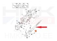 Roolisamba kardaanliigend OEM Peugeot 607