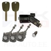 Lukkude komplekt OEM  koos süütelukuga Citroen Berlingo 2008-