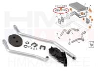 Salongiradiaatori torud OEM Citroen C3 Picasso/Peugeot 308
