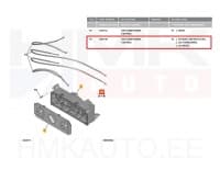 Salongisoojenduse juhtplokk OEM Berlingo/Partner 03-